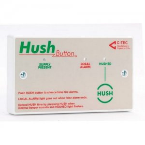 XFP508H/SS : BS5839-6 S/Steel Hush Button, Hochiki ESP
