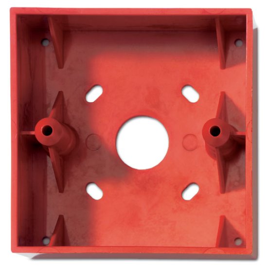SR Surface Mounting Box, RED - Click Image to Close