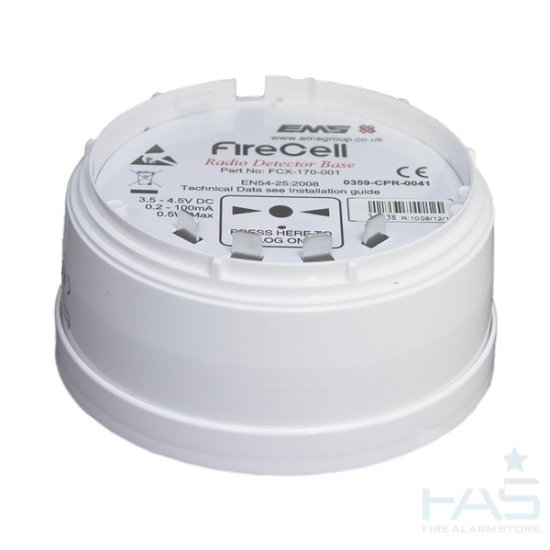FCX-170-001: FireCell Wireless Detector Base Only - Click Image to Close