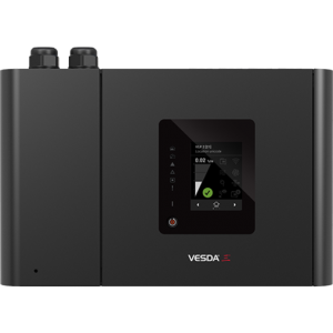 VEP-A10-P 4 Pipe VEP with 3.5 Touchscreen Display, Black Plastic