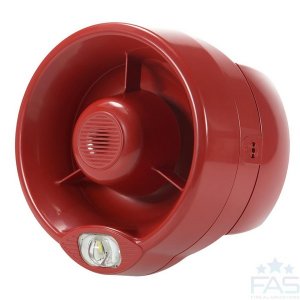 HFC-SBR-23-03 Conventional Sounder Beacon - Red (EN54-23)