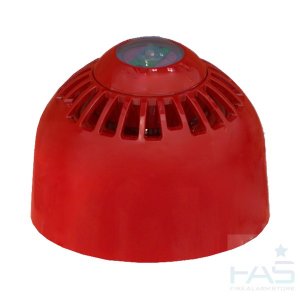 FC-315-CA2: FireCell Ceiling Sounder Beacon VAD Only (Red)