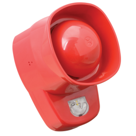 Ziton ZPW766R WALL MOUNT SOUNDER/VAD (RED BODY, RED FLASH)