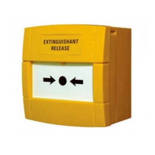 402-0008: Twinflex Yellow Manual Extinguishant Release - Click Image to Close