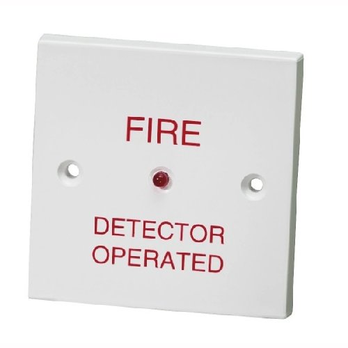 RIU-02 'Fire Detector Operated' text - Flush - Click Image to Close