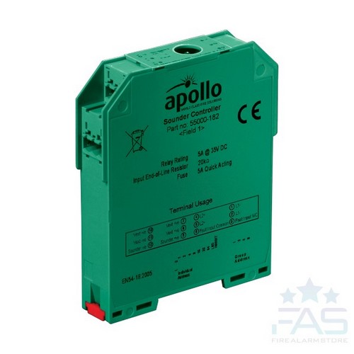 55000-182APO: Apollo XP95 Sounder Control Unit DIN Style - Click Image to Close