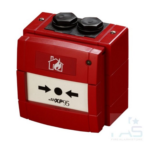 DM970: 950 Series I.S. Manual Call Point - RED without Flap - Click Image to Close