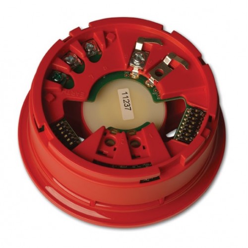 DB2368IAS-R: 2000 Series Base Sounder with Isolator - RED - Click Image to Close