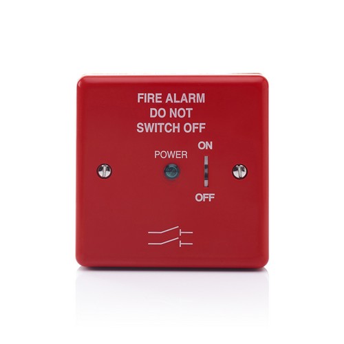 HAES Fire Alarm Isolate Switch - Red - Surface - Click Image to Close