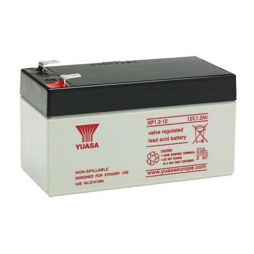 Y1.2-12 Yuasa Yucel 12v 1.2Ah Sealed Lead Acid Battery - Click Image to Close