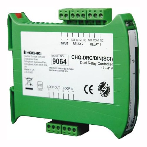 CHQ-DRC/DIN(SCI) Dual Relay Controller DIN Format - Click Image to Close