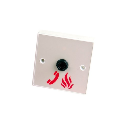EVC301/JP: Single gang jack plate for use with EVC301/PH - Click Image to Close