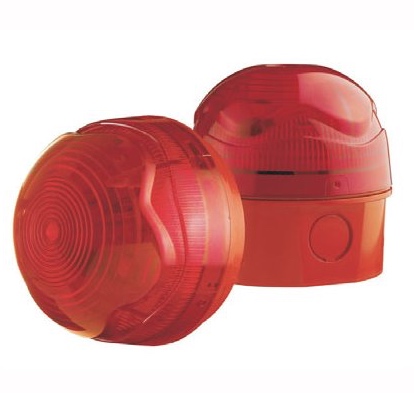 8582100: FlashDome - LED Beacon, Red - Click Image to Close
