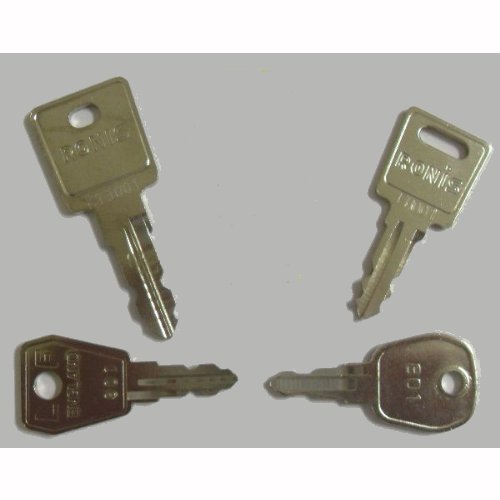 KENTEC 901 Replacement Spare Key Cut to Code for Fire/Alarm Panel Key Switches 