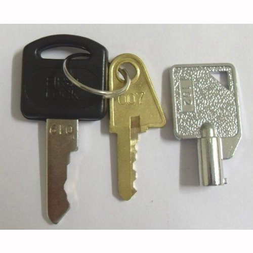 KEY-ZP3 Replacement Key (Set of 3) - Click Image to Close