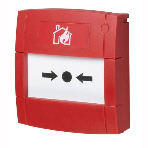 (image for) MCP3A-R000FG Standard NO/NC Call Point, Glass, Flush Mount