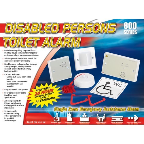 NC951STRIP: Disabled persons toilet alarm kit - Click Image to Close