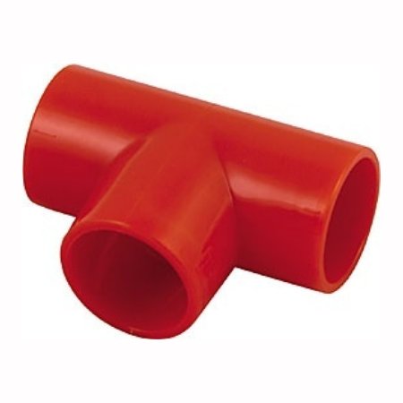 01-10-9045: ASB006R Red 25mm T Piece (10 pack) - Click Image to Close