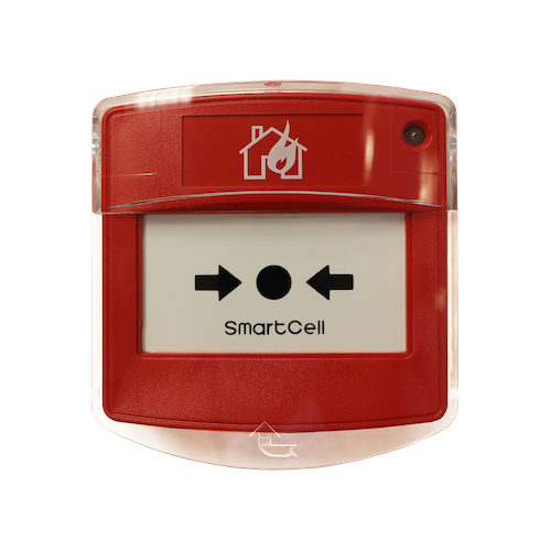 Smartcell Manual Call Point - Red - Click Image to Close