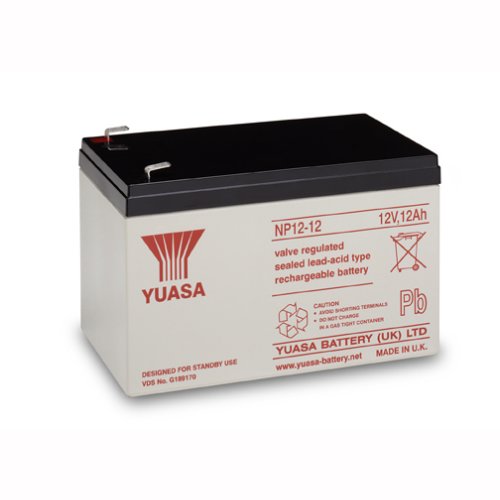 NP12-12 Yuasa 12v 12A/h Sealed Lead Acid Battery - Click Image to Close