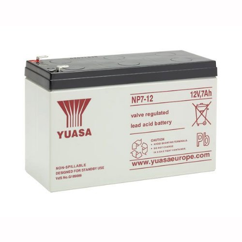 NP7-12 Yuasa 12v 7A/h Sealed Lead Acid Battery - Click Image to Close