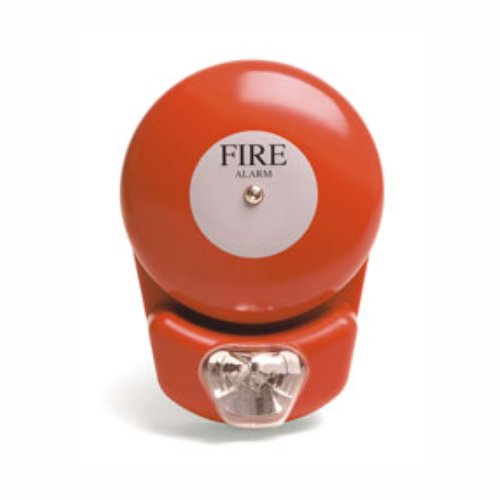 (image for) SMBF-6EV-24: StroBell - Bell Red 150mm/White Xen Beacon, 24Vdc