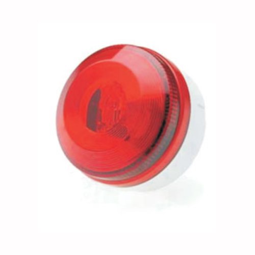 (image for) VX5-28-R-SB: Xenon Beacon - Red, Shallow Base, 15 - 28 Vac/Vdc,